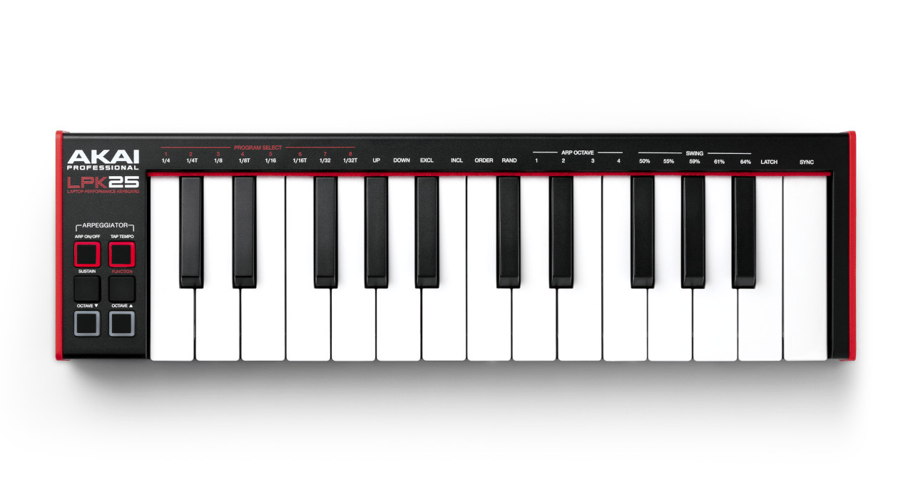 AKAI LPK 25 MKII - Mini klawiatura sterująca USB/MIDI - zdjęcie 2