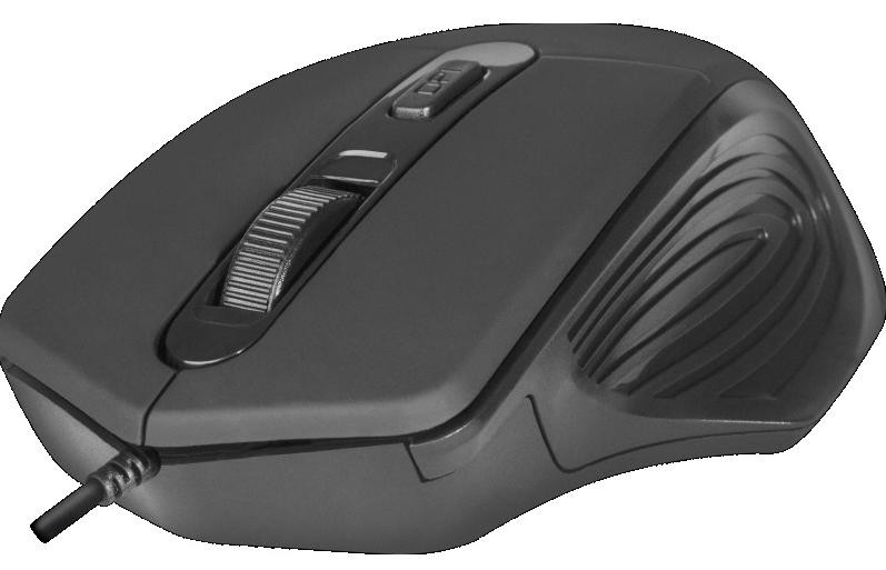 DEFENDER MYSZ DEFENDER DATUM MB-347 CZARNA 52347 - zdjęcie 1