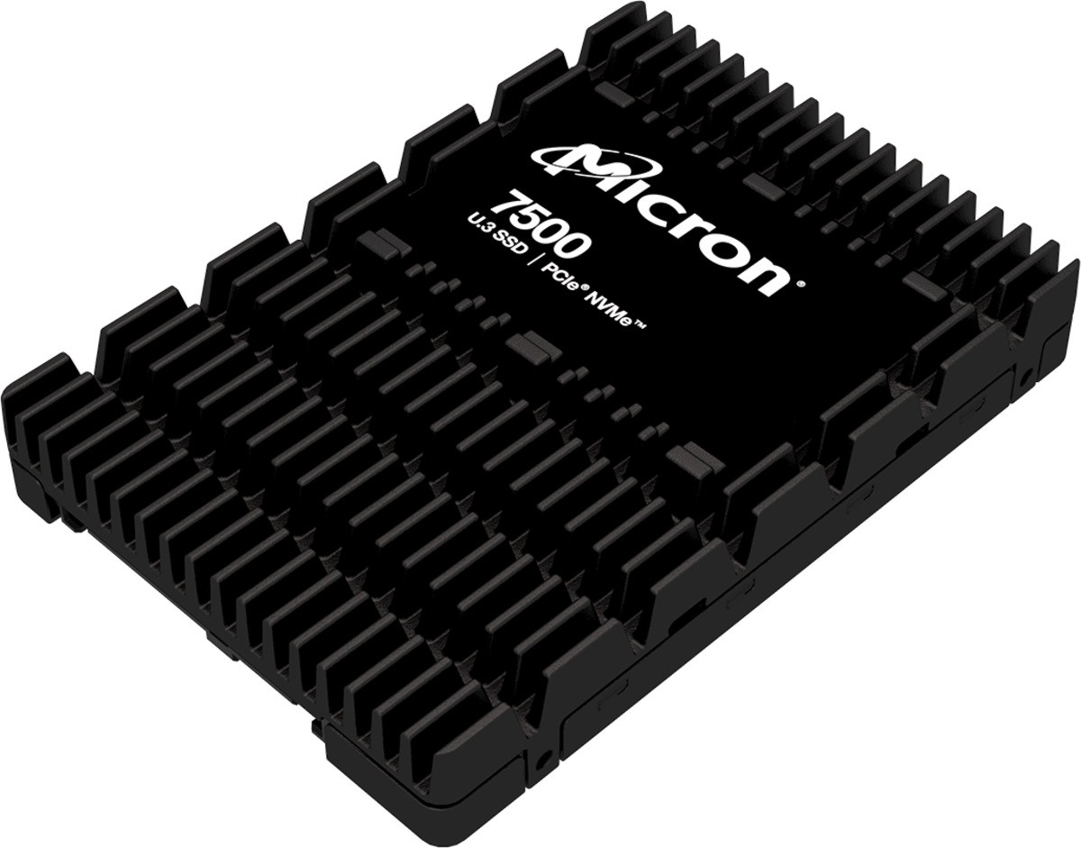 Dysk SSD Micron 7500 MAX 6.4TB U.3 (15mm) NVMe Gen4 MTFDKCC6T4TGQ-1BK1DABYYR (DWPD 3) TCG - zdjęcie 1