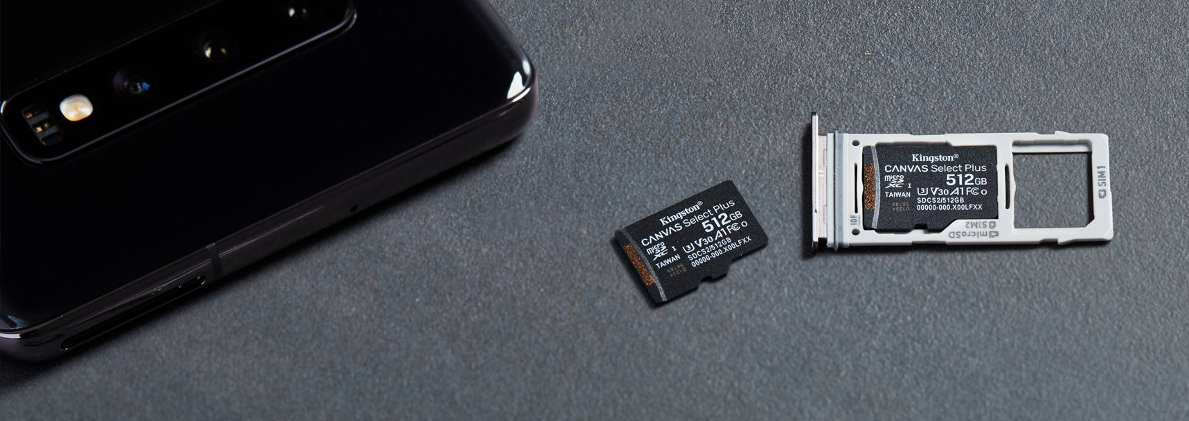 KINGSTON microSDXC Canvas Select Plus 100R + ADP - zdjęcie 2