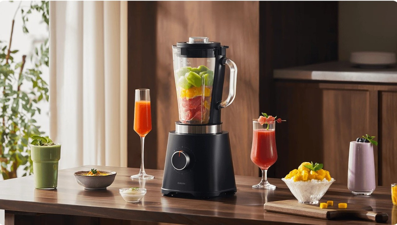 Blender kielichowy Xiaomi EU (czarny) - zdjęcie 2