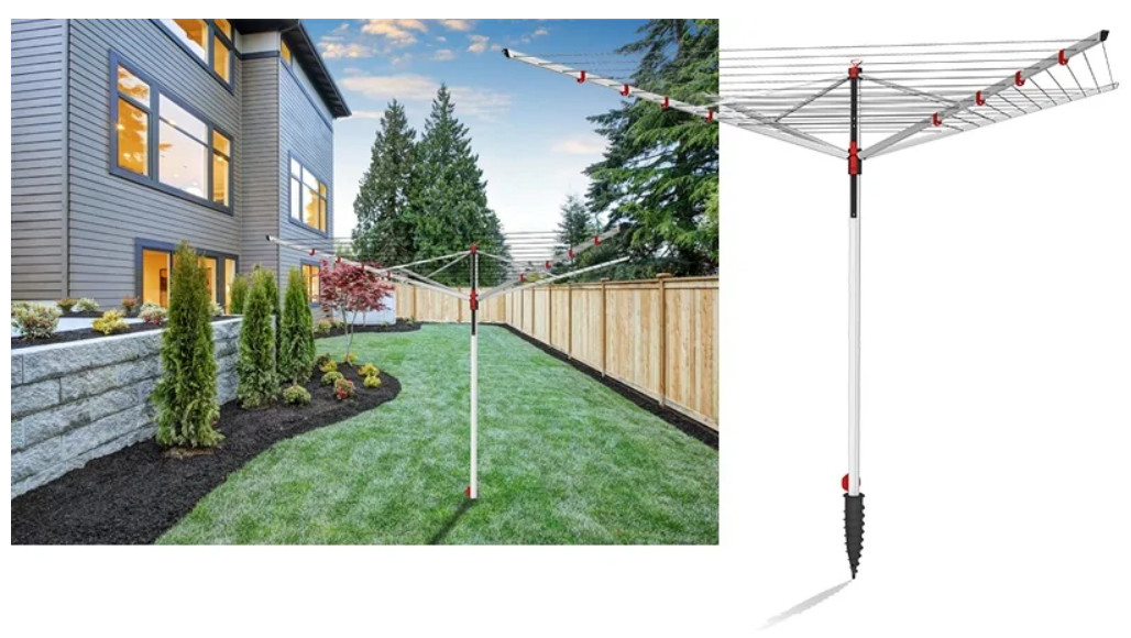 Suszarka zewnętrzna Vileda Sun Lift Plus 60 - zdjęcie 1