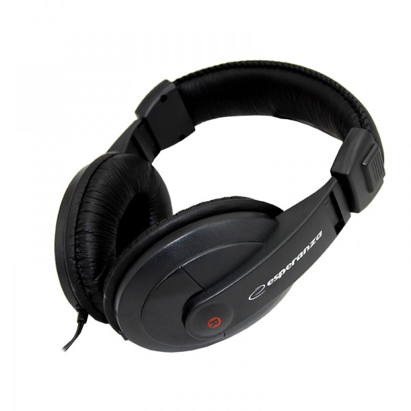 Słuchawki esperanza audio reg.głoś. eh120 reggae /czarne eh120 - zdjęcie 1