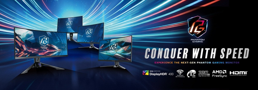 Monitor ASROCK 24.5" PG25FFT - zdjęcie 1