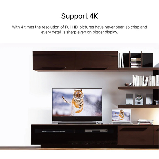 UNITEK ADAPTER MINIDISPLAYPORT-HDMI 4K, Y-6331 - zdjęcie 1