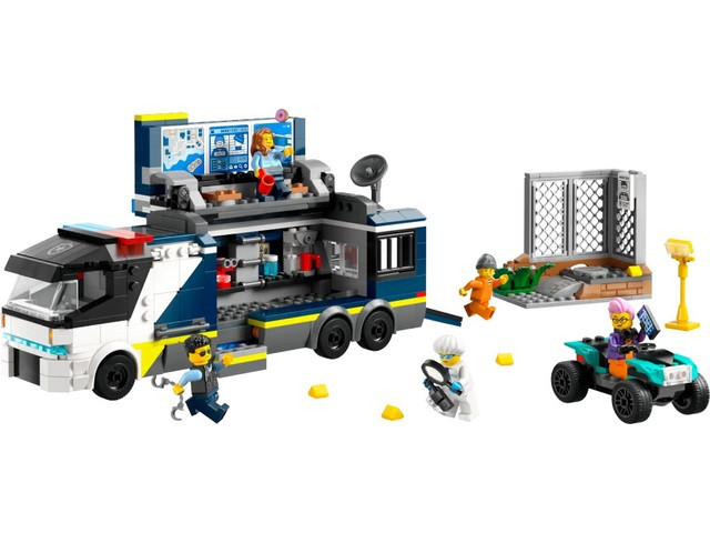 LEGO City 60418 Policyjna ciężarówka z laboratorium kryminalnym - zdjęcie 2