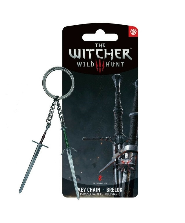 Brelok Good Loot The Witcher 3 Geralt Two Swords Keychain - zdjęcie 1