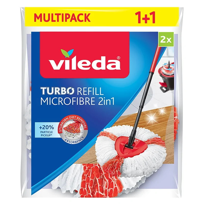 Wkład do mopa obrotowego Vileda TURBO 2w1 2szt. - zdjęcie 1