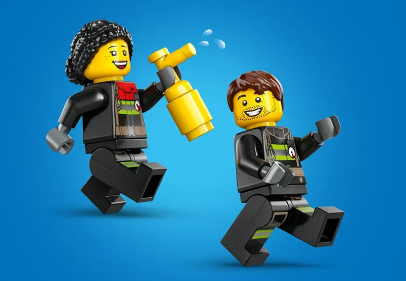 LEGO CITY 60463 Wóz strażacki z drabiną - zdjęcie 5