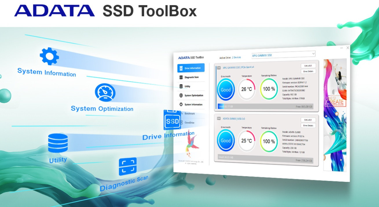 Dysk SSD ADATA Legend 900 ColorBox 2TB PCIe gen.4 - zdjęcie 7