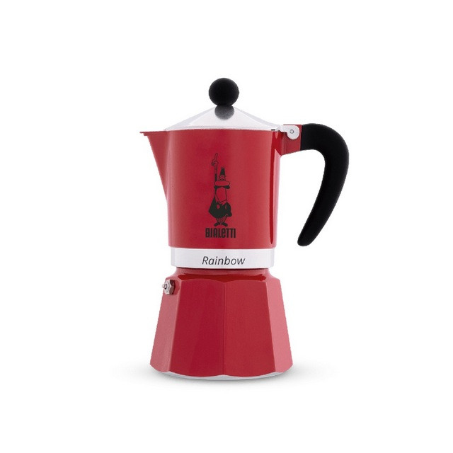 Bialetti kawiarka Rainbow 1tz czerwona - zdjęcie 1