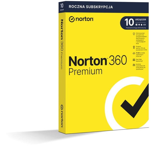 Norton 360 Premium 10D/24M ESD - zdjęcie 1