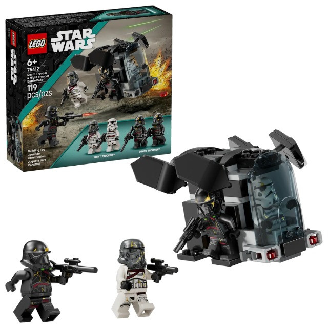 LEGO STAR WARS 75412 DEATH TROOPER & NIGHT TROOPER BATTLE PAC - zdjęcie 1