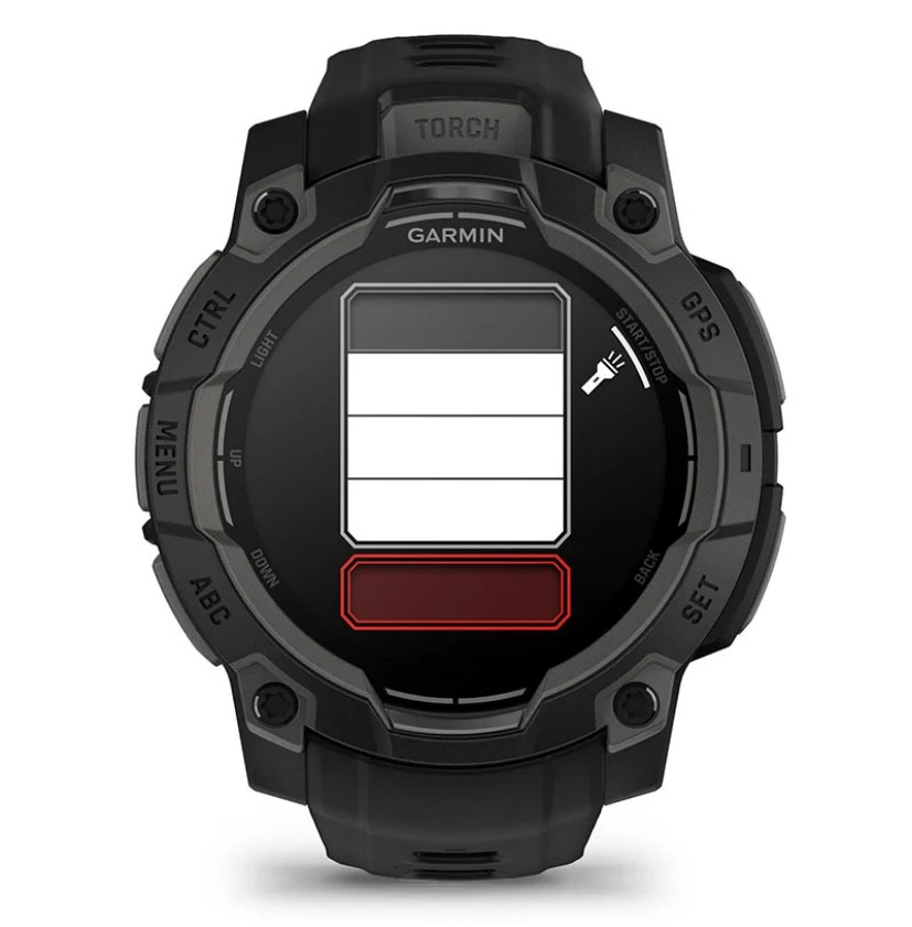 Smartwatch GARMIN Instinct 3 45mm Black - zdjęcie 4