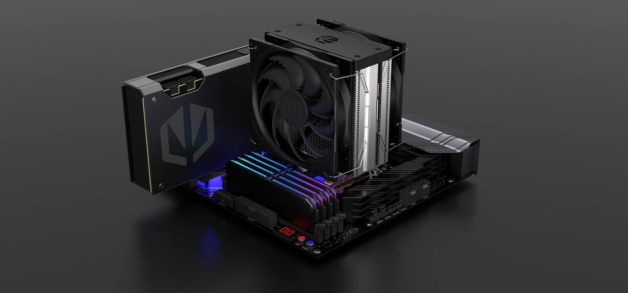 Chłodzenie powietrzne ENDORFY Fera 5 Dual Fan (EY3A006) - zdjęcie 2