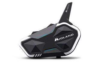 Interkom motocyklowy Midland R1 MESH SINGLE na 1 kask - zdjęcie 1
