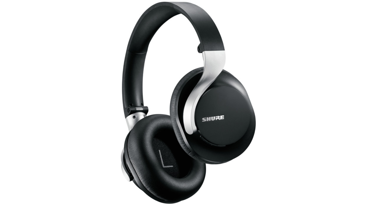 Shure SBH1DYBK1-EFS - Profesjonalne słuchawki bezprzewodowe AONIC 40 z systemem ANC (czarne) - zdjęcie 5