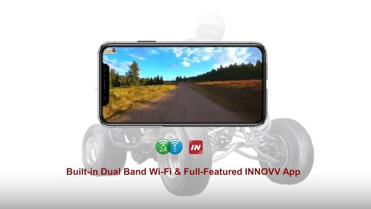INNOVV K5 - wideorejestrator motocyklowy 2 kamery - zdjęcie 2