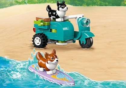 LEGO FRIENDS 42641 Przygoda z surfującymi psami i skuterem - zdjęcie 5