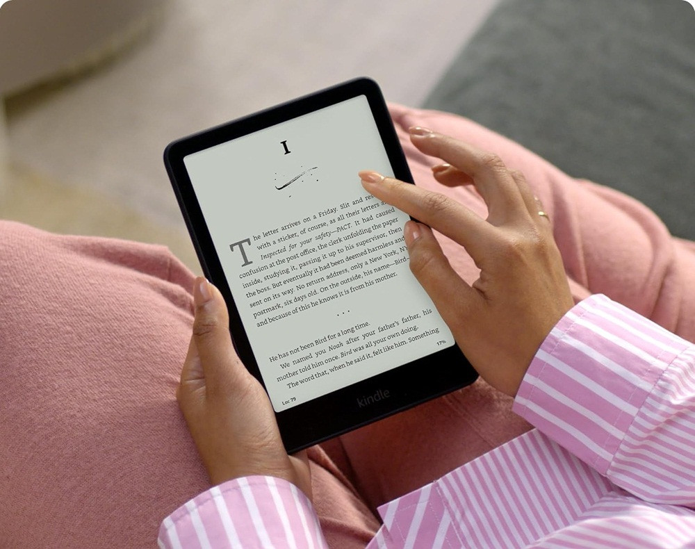 Czytnik Ebook Kindle Paperwhite (12 Generacja) 2024 7” glare-free 16GB Wi-Fi (z reklamami) Black - zdjęcie 3
