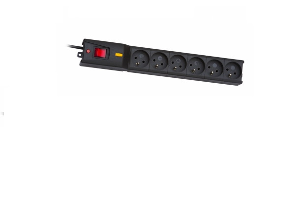 LISTWA ZASILAJĄCA LESTAR LX 610 5m CZARNA - zdjęcie 1