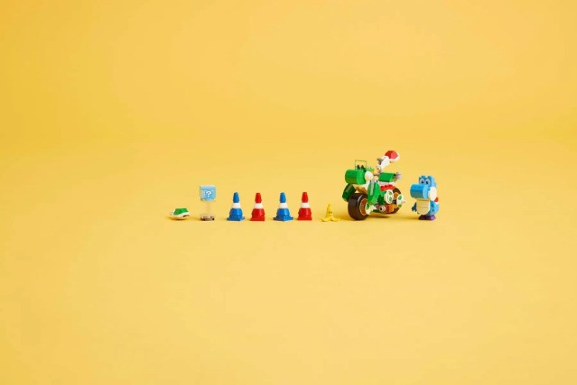 LEGO SUPER MARIO 72031 Mario Kart - Yoshi Bike - zdjęcie 4