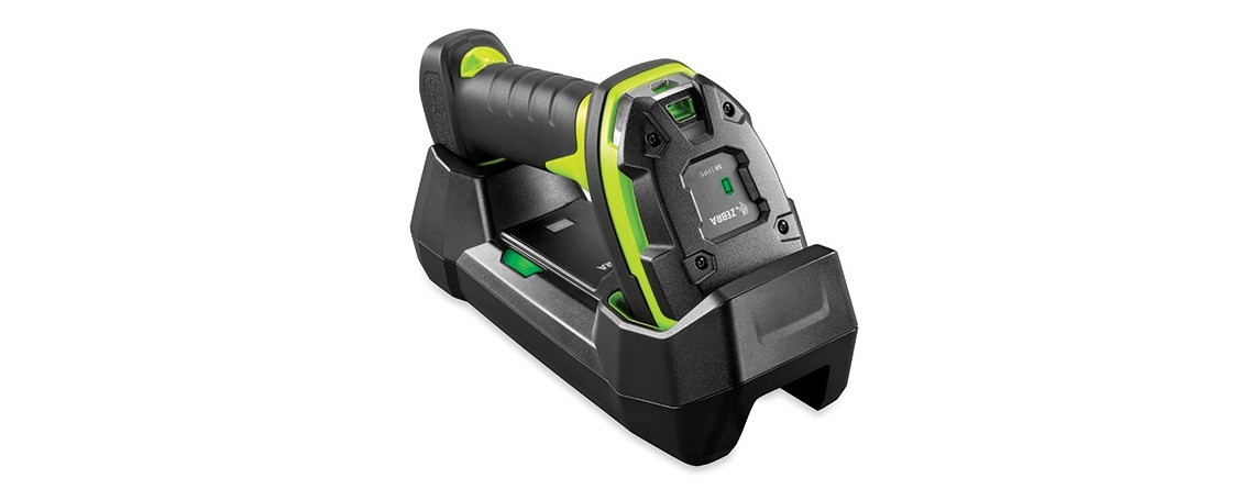 Zebra - Bezprzewodowy czytnik kodów kreskowych LI3678-SR3U42A0S1W USB/BAZA/kabel/zasilacz - zdjęcie 2