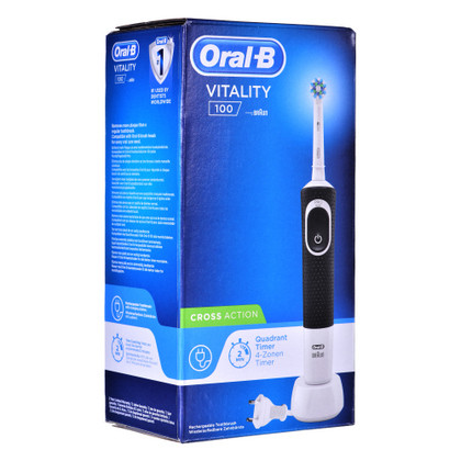 Szczoteczka ORAL-B Vitality 100 CrossAction black - zdjęcie 4