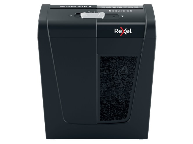 Rexel Niszczarka Secure S5, (P-2), 5 kartek, 10 l kosz - zdjęcie 1