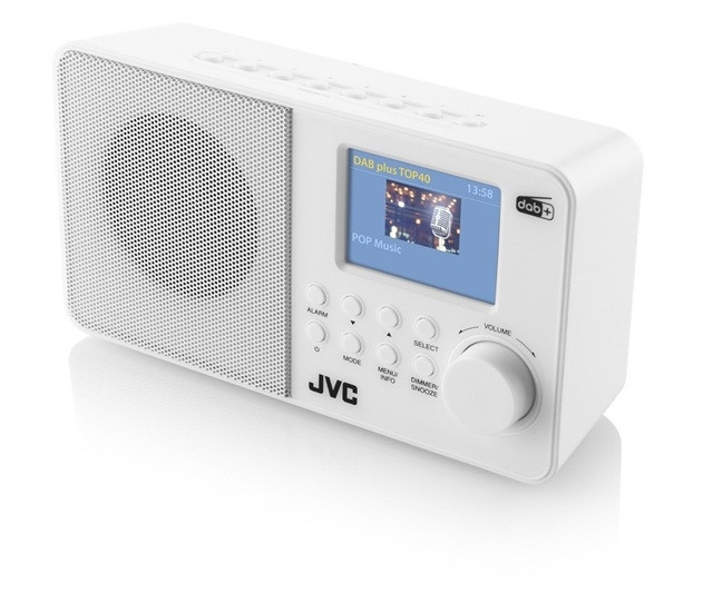 Radio JVC DAB RA-E611W-DAB white - zdjęcie 6
