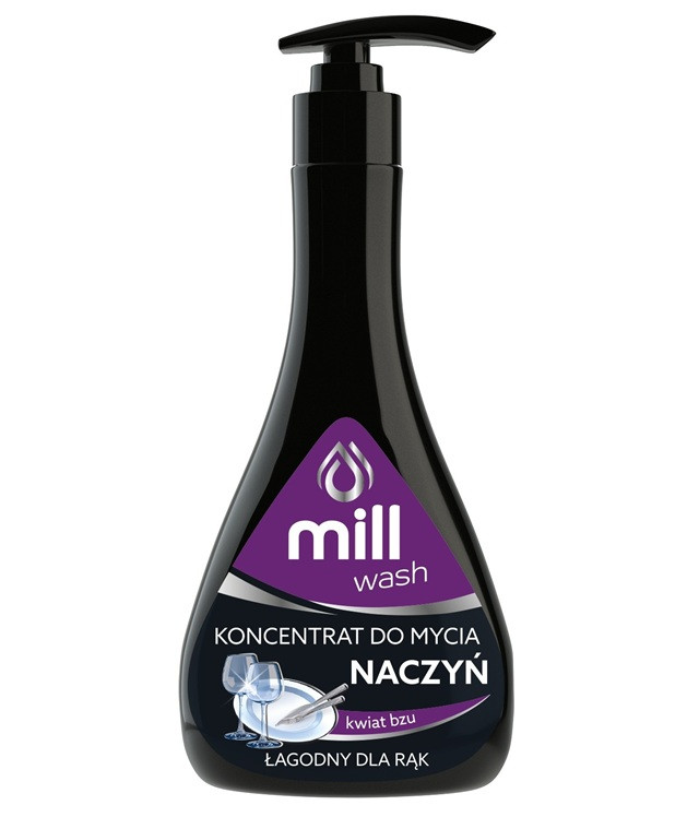MILL WASH Koncentrat balsam do mycia naczyń Kwiat Bzu 555ml - zdjęcie 1
