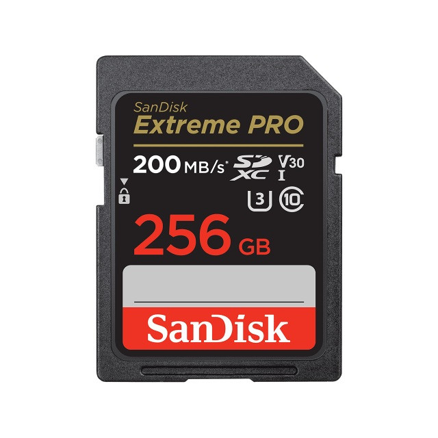 SANDISK EXTREME PRO SDXC 256GB 200/140 MB/s A2 - zdjęcie 1