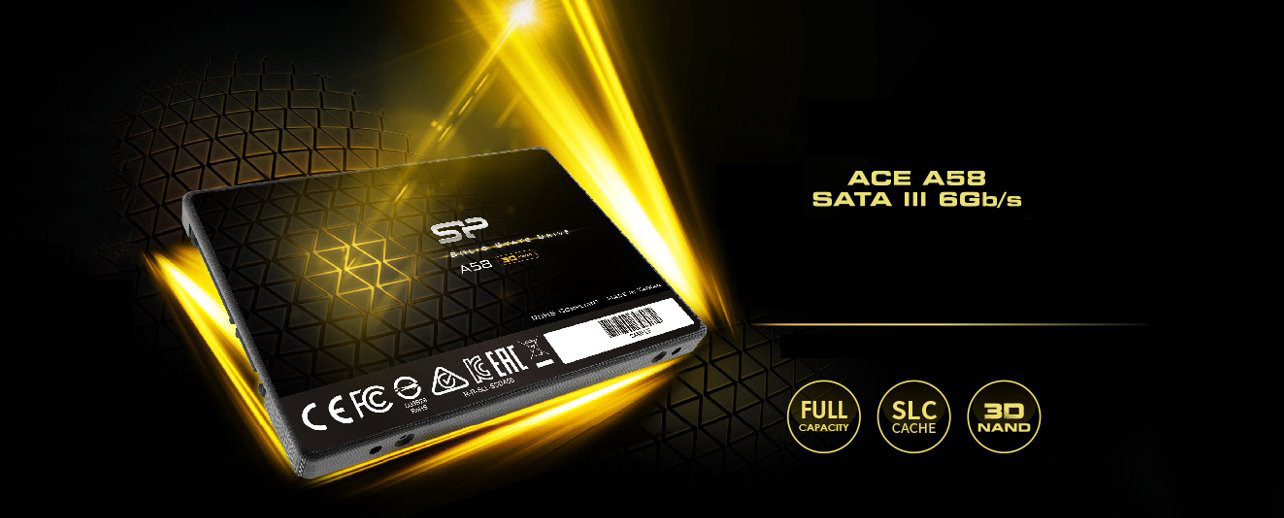 SSD Silicon Power Ace A58 128GB SP128GBSS3A58A25 - zdjęcie 1