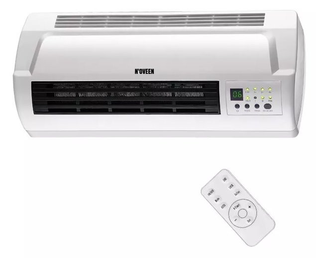 Kurtyna Grzewcza Noveen HC2000 pilot LED - zdjęcie 1