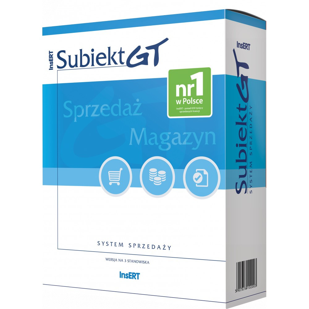 Oprogramowanie sprzedażowe Insert Subiekt GT - zdjęcie 1