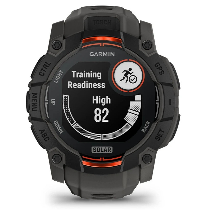 Smartwatch GARMIN Instinct 3 50mm SOLAR Black - zdjęcie 5
