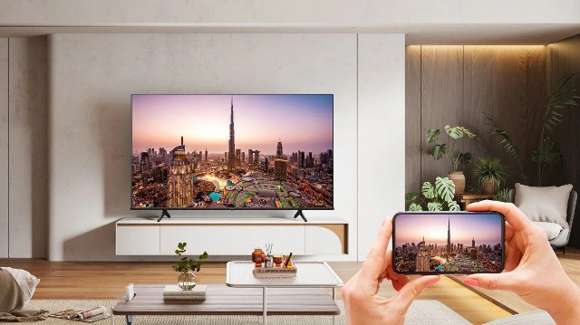 Telewizor Hisense 55E7NQ 55" QLED 4K VIDAA Dolby Atmos Dolby Vision Czarny - zdjęcie 14