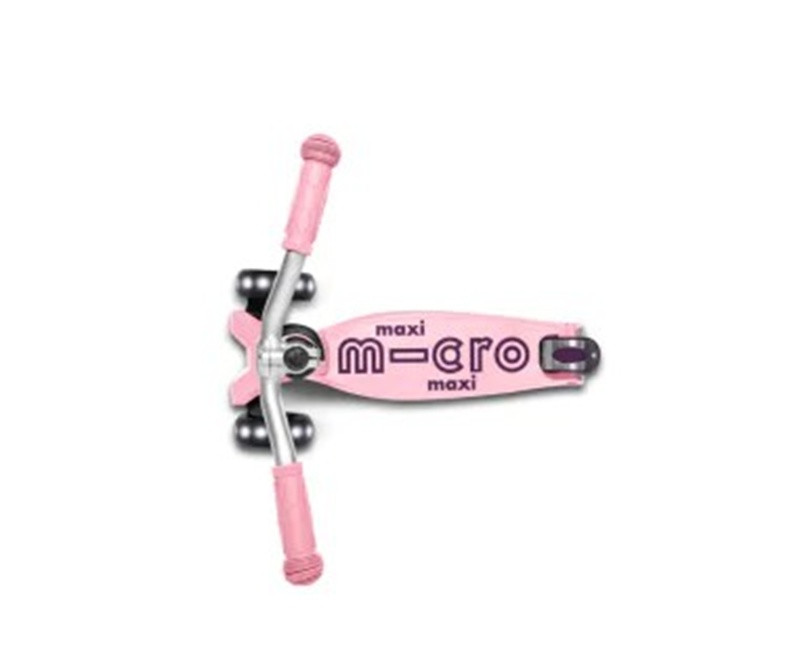 Hulajnoga Maxi Micro Deluxe Pro LED Rose - zdjęcie 2