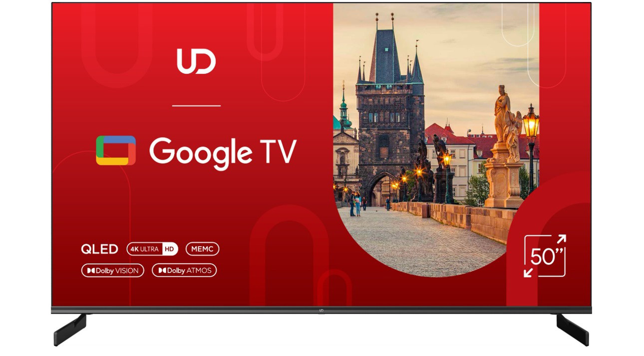 Telewizor 50" UD 50QGU7210S 4K UltraHD, Q-LED, DVB-T/T2/C - zdjęcie 1