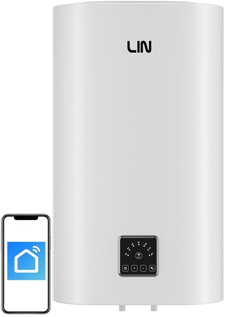 Bojler elektryczny LIN LIFVD2 80L biały z WI-FI - zdjęcie 2