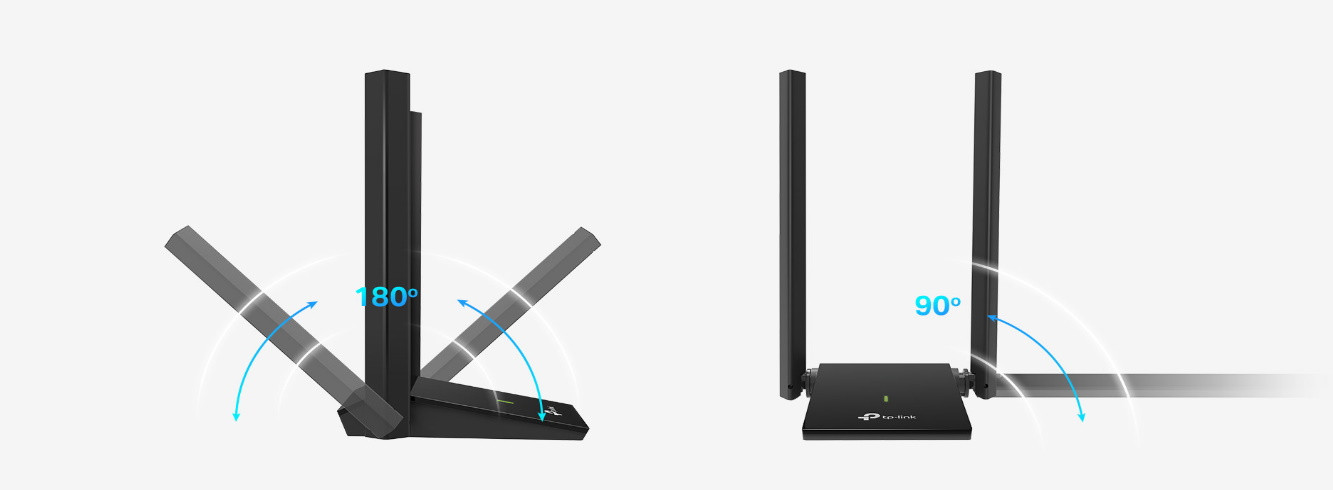 Karta sieciowa TP-LINK ARCHER T4U Plus - zdjęcie 4