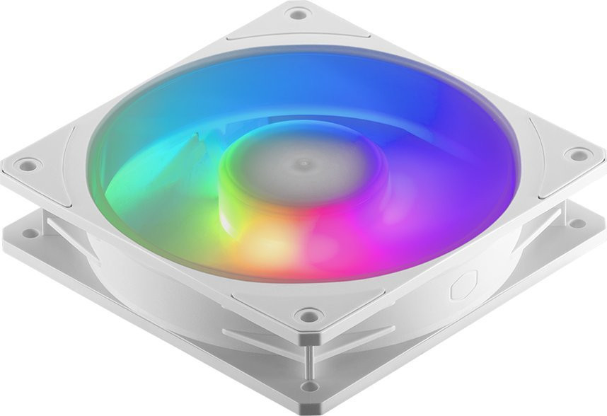 COOLER MASTER WENTYLATOR Mobius 120P ARGB White 3-Pack Fan Kit - zdjęcie 3