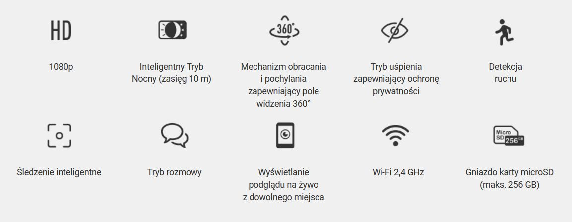 KAMERA IP EZVIZ TY2 (1080P) - zdjęcie 2