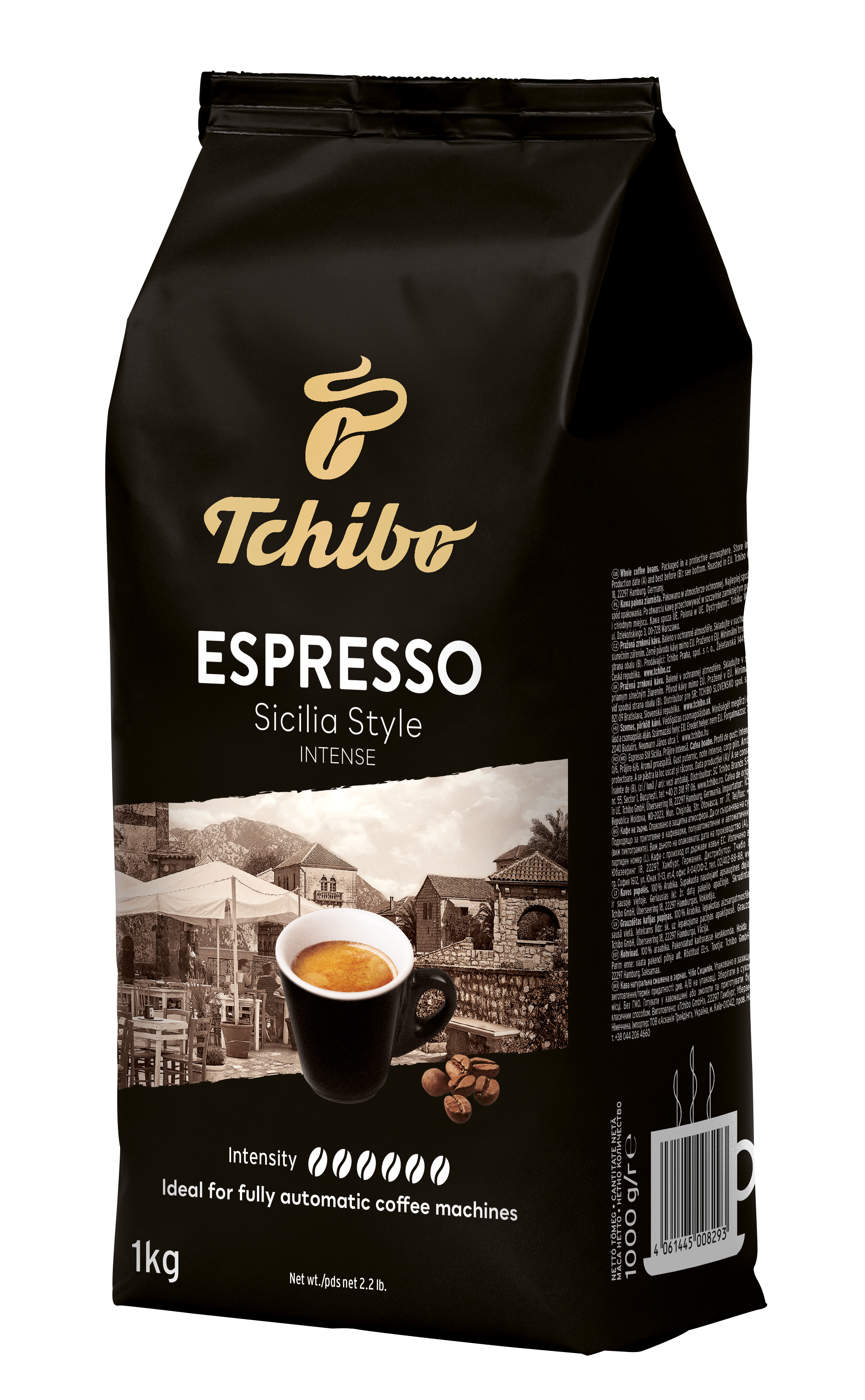Kawa Ziarnista Tchibo Espresso Sicilia Style 1KG - zdjęcie 1