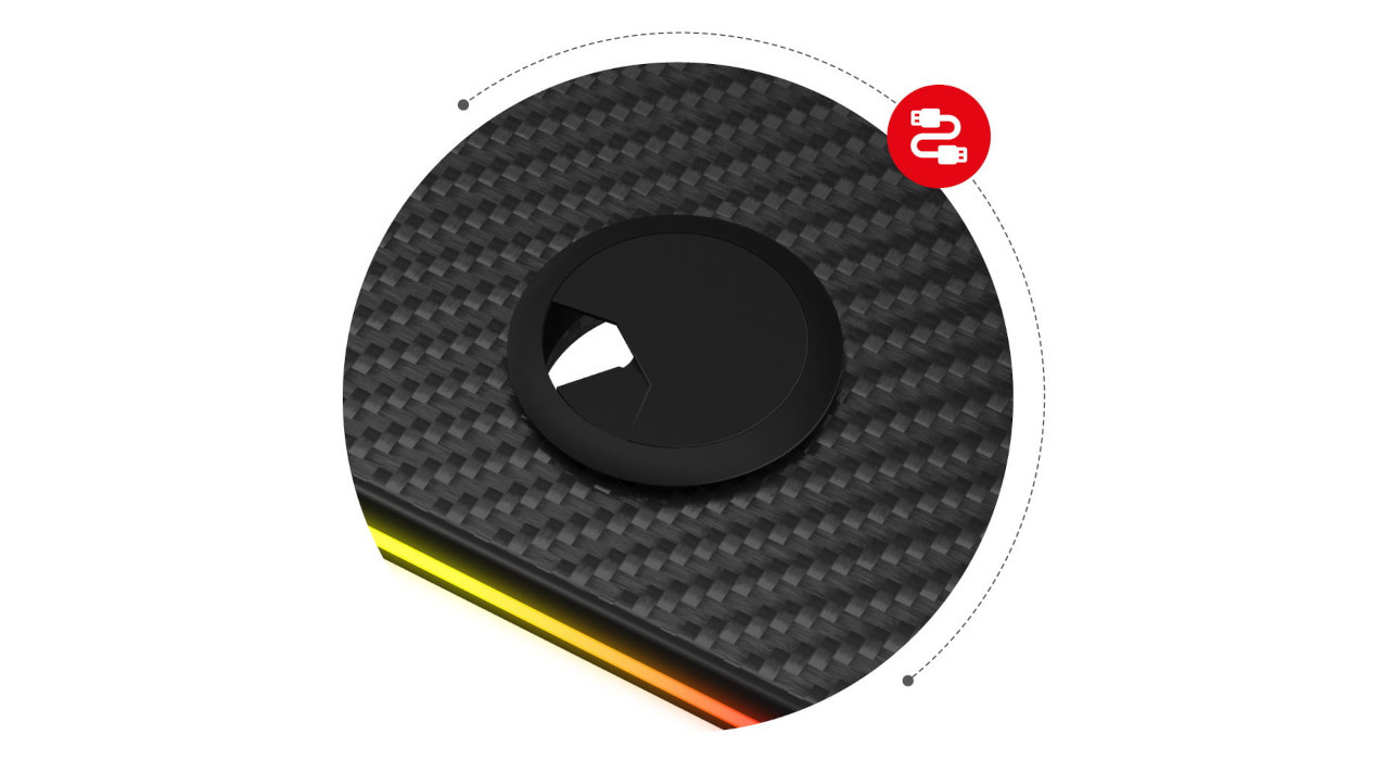 Biurko elektryczne Huzaro Hero 8.2 RGB - zdjęcie 9