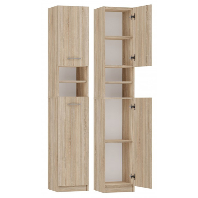 SZAFKA ŁAZIENKOWA MARBELA 32CM REGAŁ SŁUPEK SONOMA - zdjęcie 6