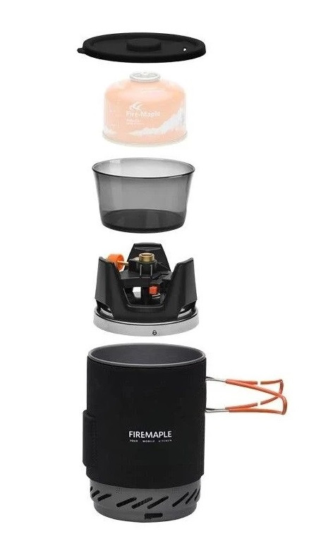Kuchenka turystyczna Fire-Maple FMS-X1 czarna 2200 W - zdjęcie 2