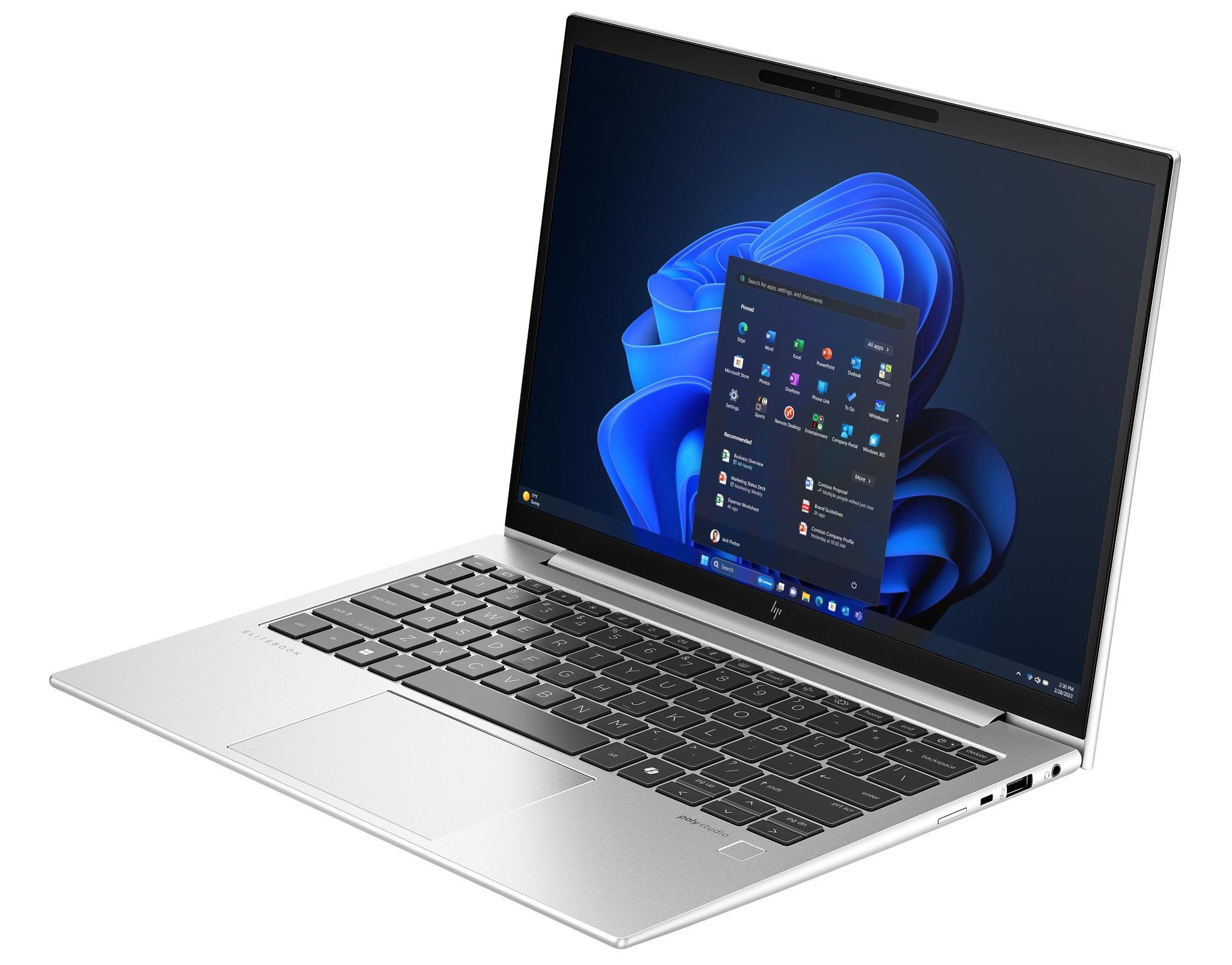HP EliteBook 830 G11 Ultra 7 155U 13"WUXGA IPS AG 400nits 16GB DDR5 SSD512 Intel Arc Cam 5MPx 56Wh W11Pro - zdjęcie 2