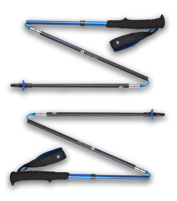 Kije Trekkingowe Black Diamond DISTANCE CARBON Z POLES ULTRA BLUE 130 cm - zdjęcie 2