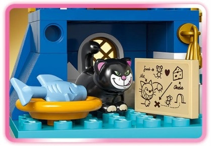 LEGO DISNEY PRINCESS 43275 Zamek Kopciuszka i kareta - zdjęcie 4